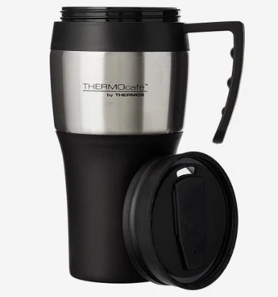 Thermos Thermocafe Travel Mug 400ml - Stainless Steel | 183344 - Image 2