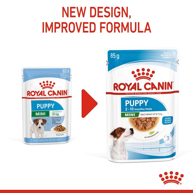 Royal Canin Mini Puppy Chunks In Gravy, 85g - Image 2