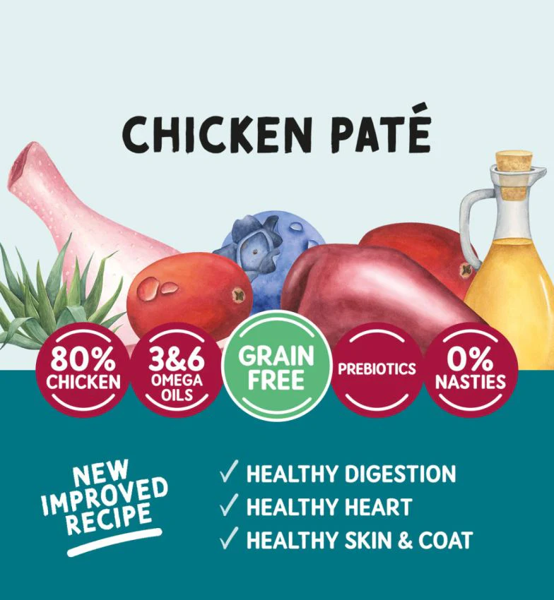 Naturo Cat Chicken Paté Pouch 85g - Image 2