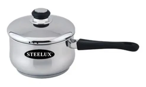 16cm Steelex S/pan & Lid 6.5in