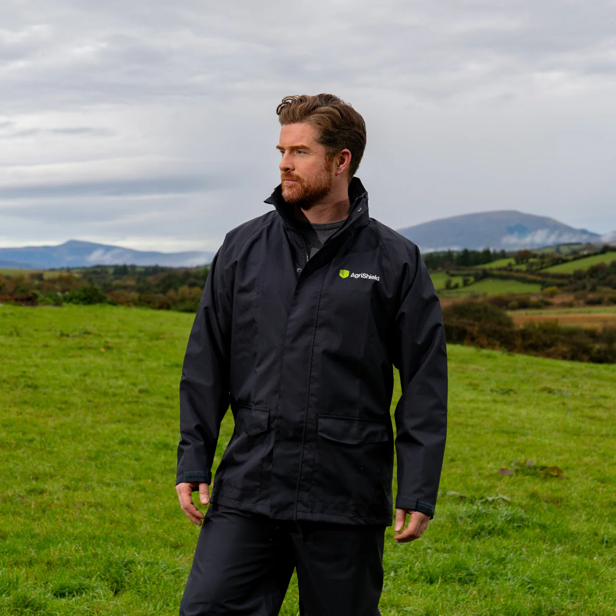 Agrishield Plus Premium Waterproof & Breathable Jacket - Navy - Image 6