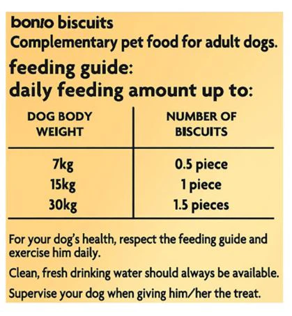BONIO Dog Biscuits with Chicken 650g - Image 3