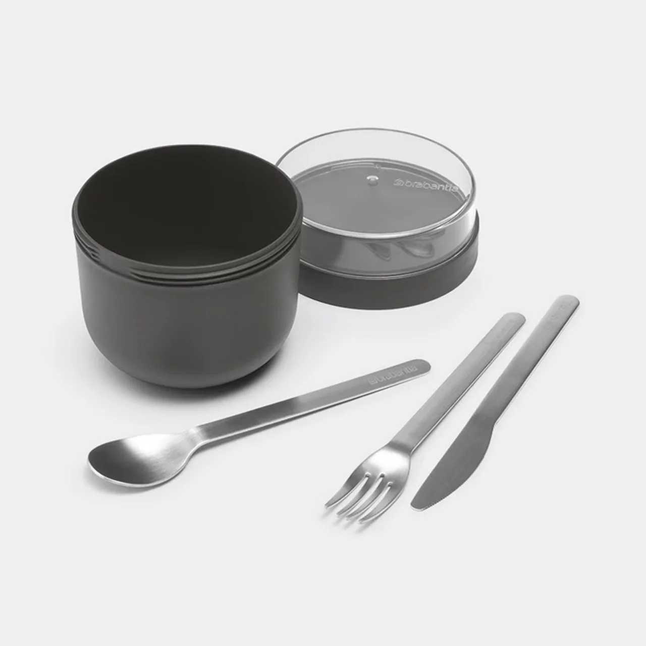 Brabantia Make & Take Breakfast Bowl 0.5L - Dark Grey - Image 3