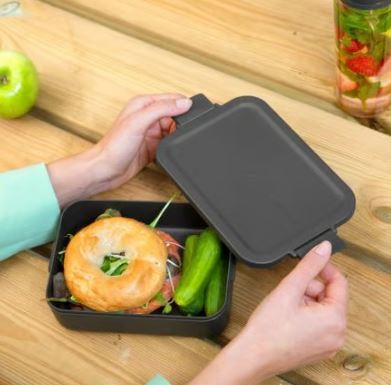 Brabantia Make & Take Lunchbox Medium Dark Grey - Image 5
