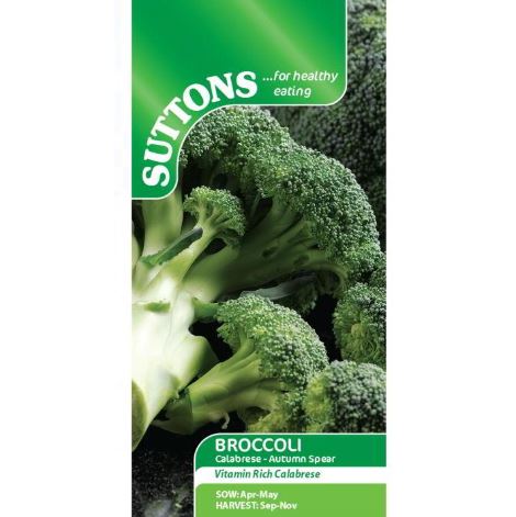 Broccoli 'Autumn Spear' - Seeds