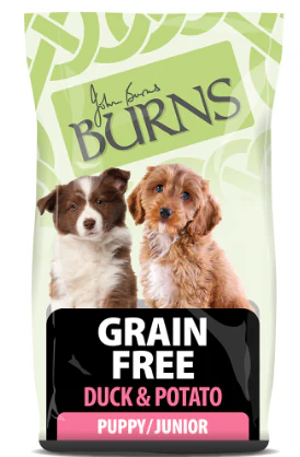 Hypoallerganic Burns Puppy Free From Duck & Potato 2KG