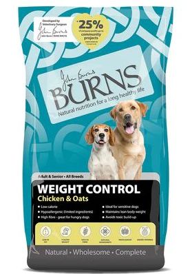 Burns Weight Control Chicken & Oats - 6kg