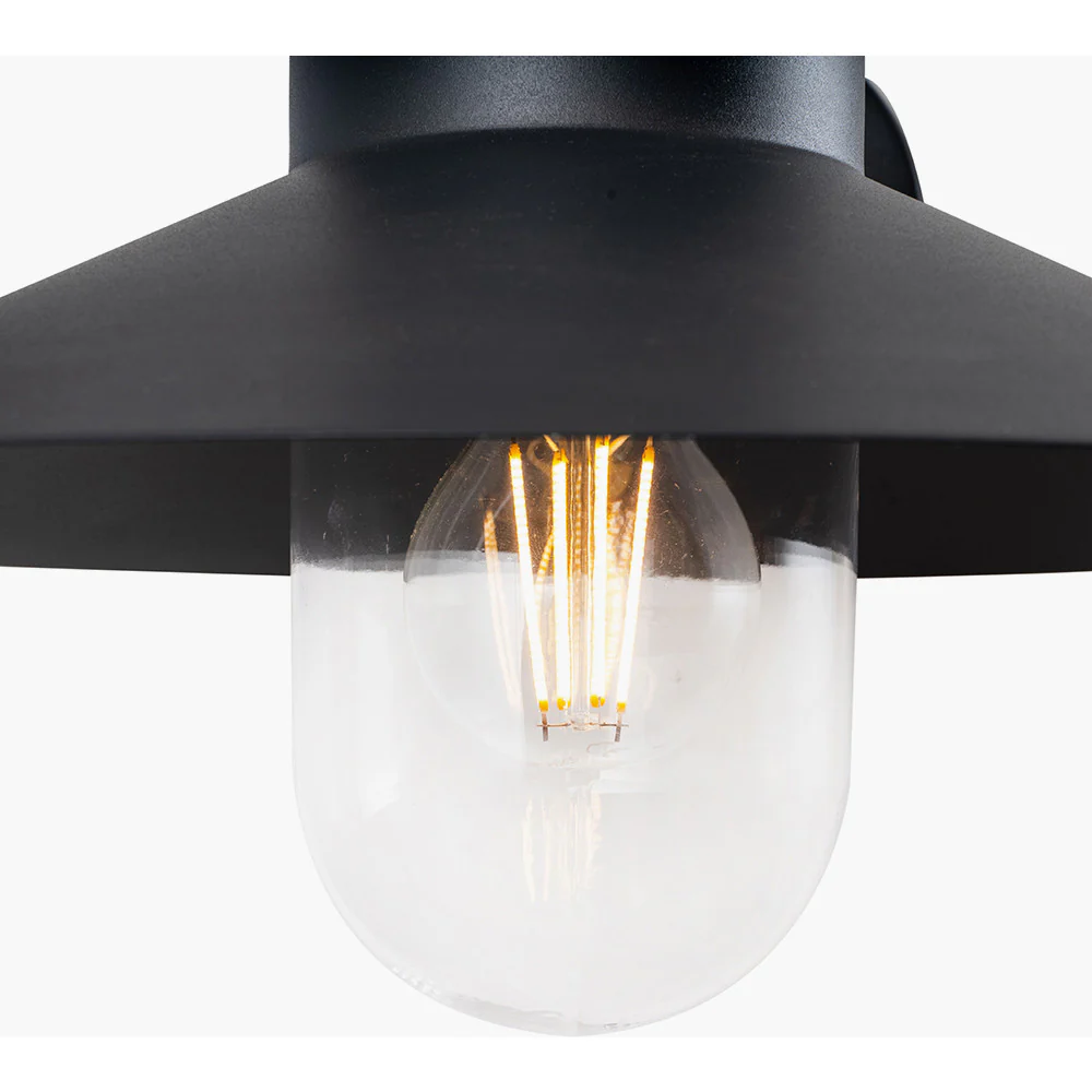 Carina Dark Grey Metal Outdoor Wall Light - Image 4