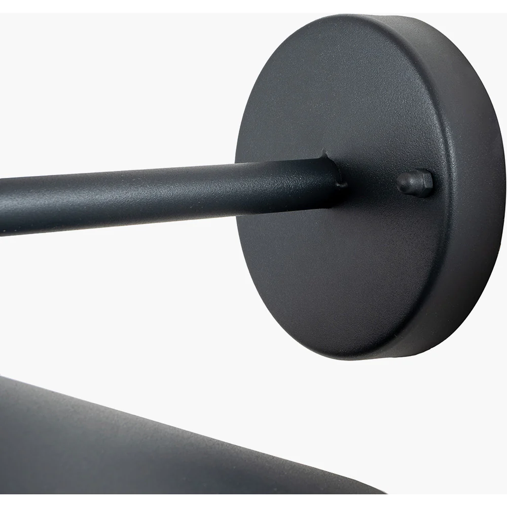 Carina Dark Grey Metal Outdoor Wall Light - Image 7