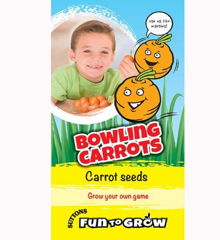 Carrot 'Bowling Carrots (Rondo)' - Seeds