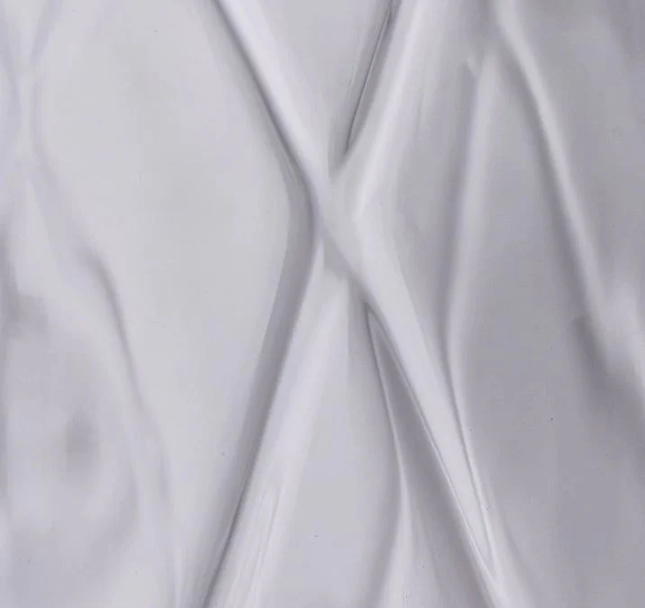Clear Glass Optic Vase Large - Image 4