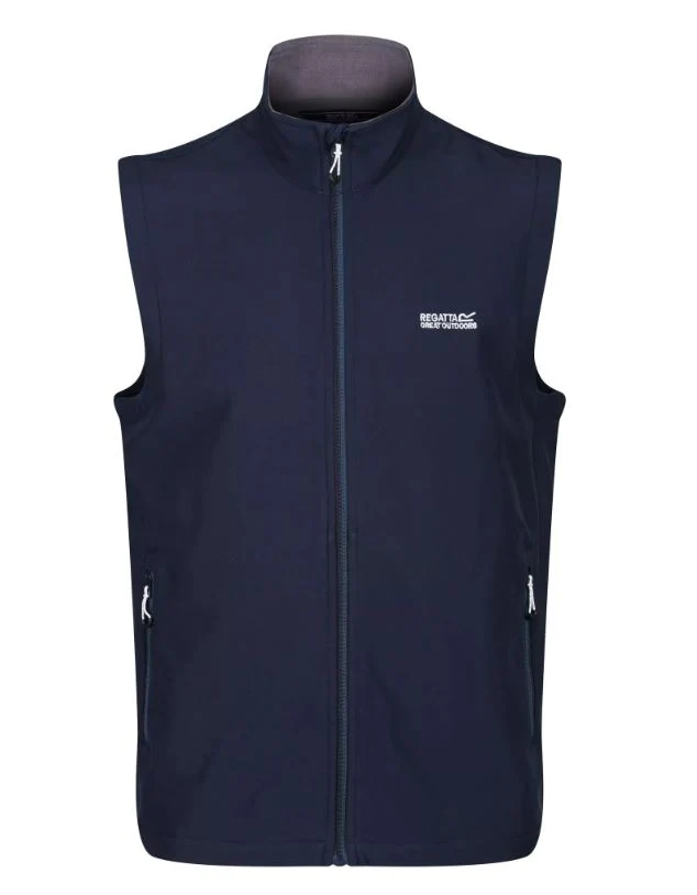 Regatta Men's AW23 Bradwell III Softshell Gilet | Navy