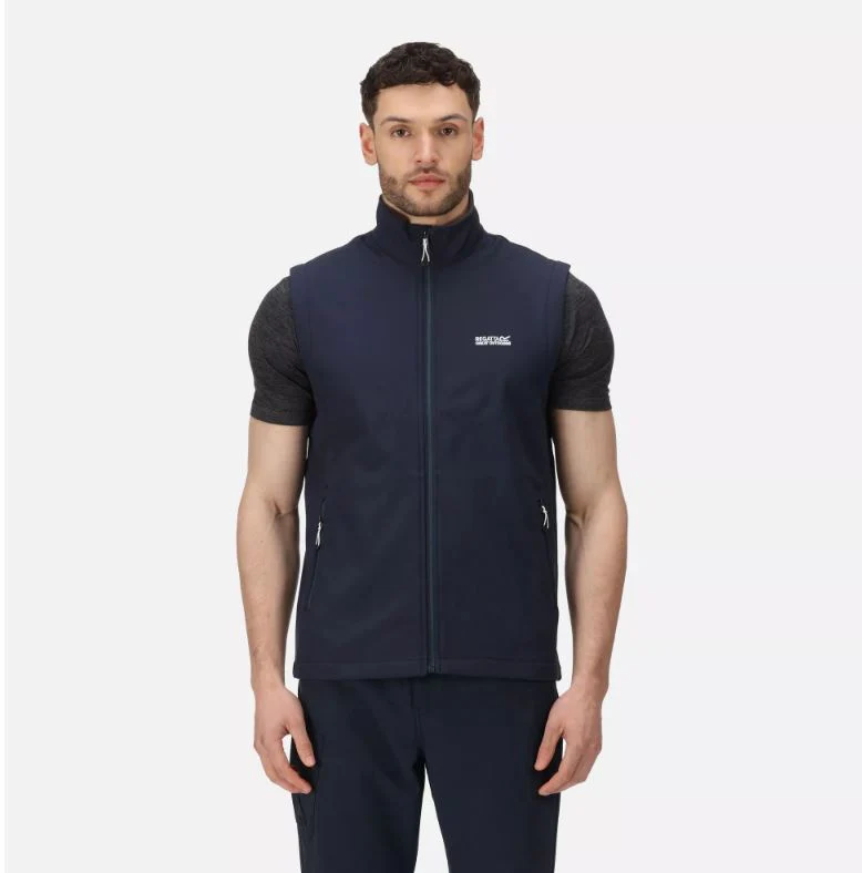 Regatta Men's AW23 Bradwell III Softshell Gilet | Navy - Image 7