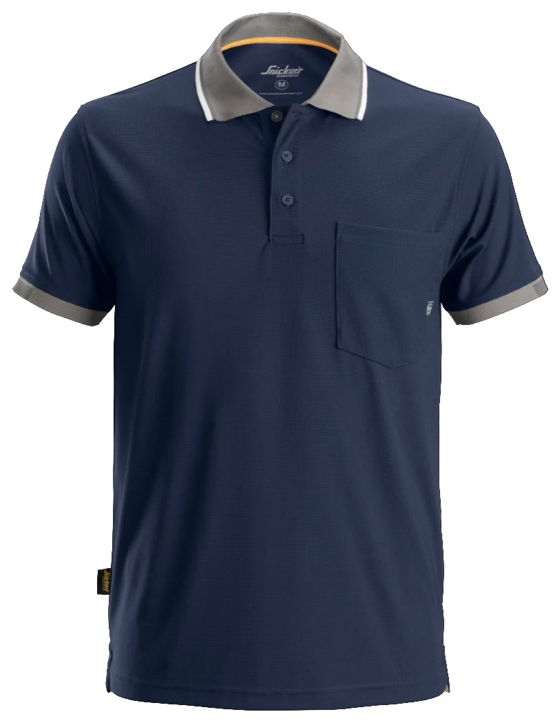 Snickers 37.5® Tech Short Sleeve Polo Shirt - Navy