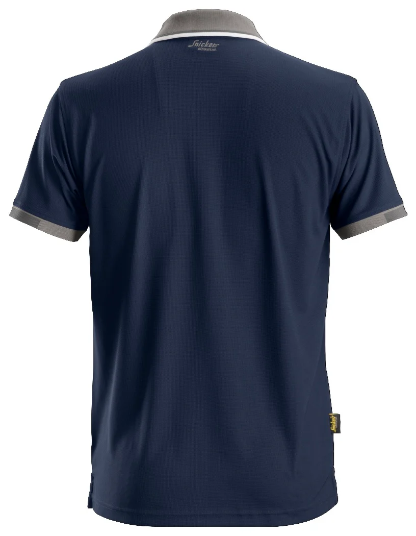 Snickers 37.5® Tech Short Sleeve Polo Shirt - Navy - Image 2