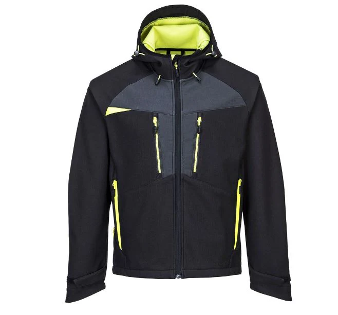 Portwest DX4 Softshell Jacket Black - Image 5