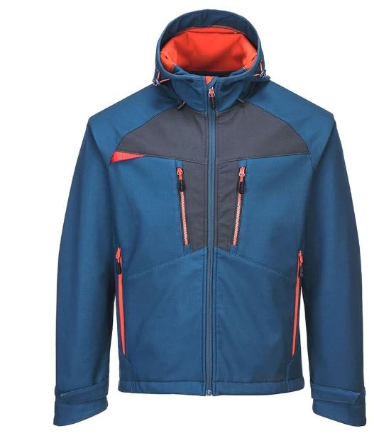 Portwest DX4 Softshell Jacket Metro Blue - Image 3