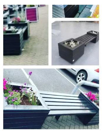 Corrib Planter Bench - Image 4
