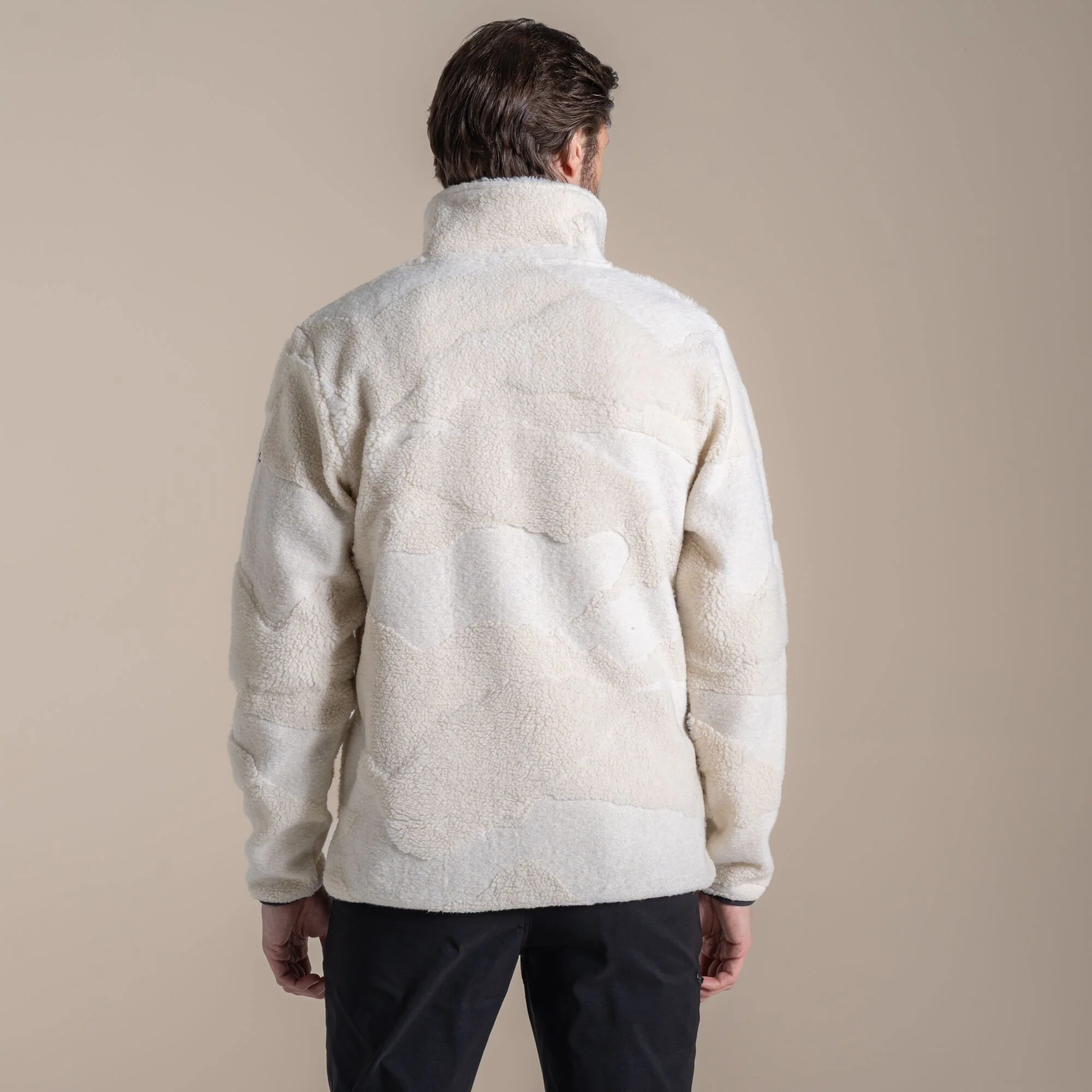 Craghoppers Angletarn Overhead Fleece - Ecru Print - Image 4