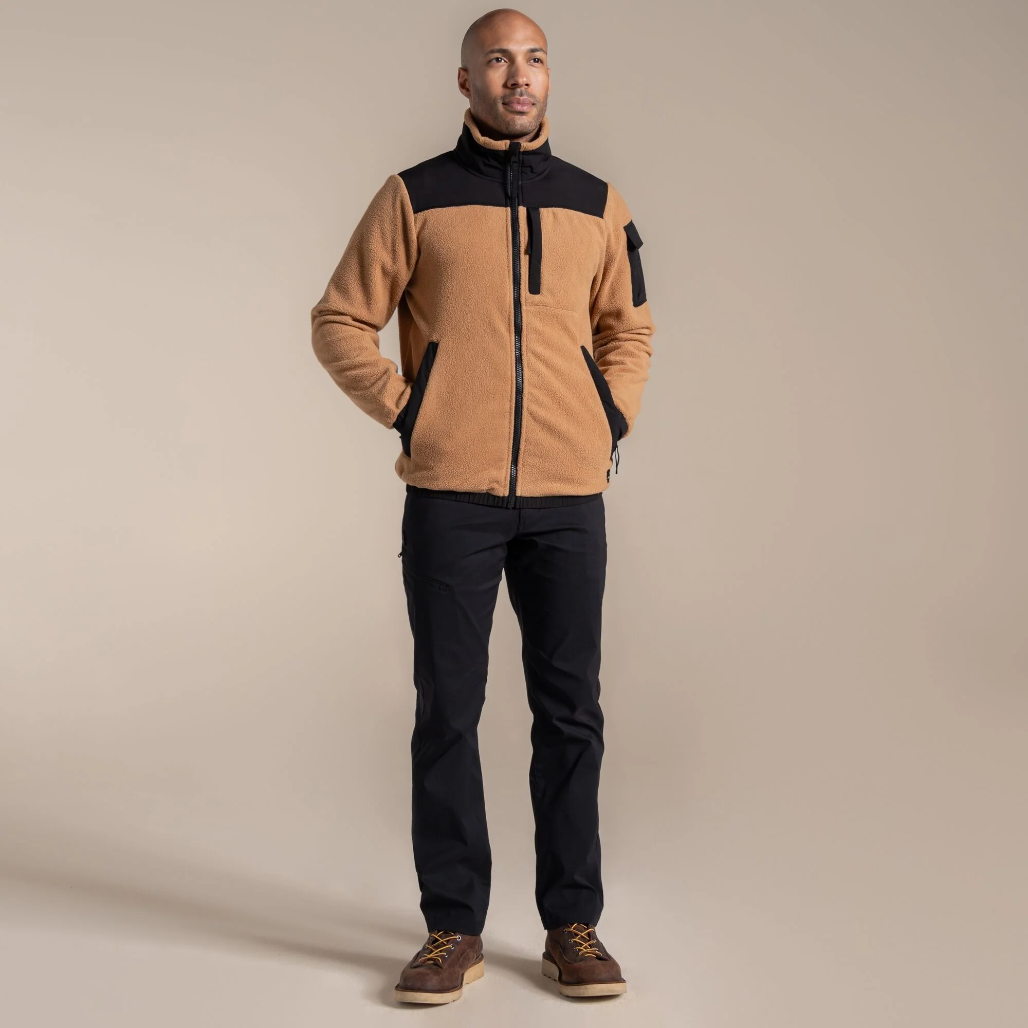 Craghoppers Braefell Full Zip Fleece - Boulder - Image 3