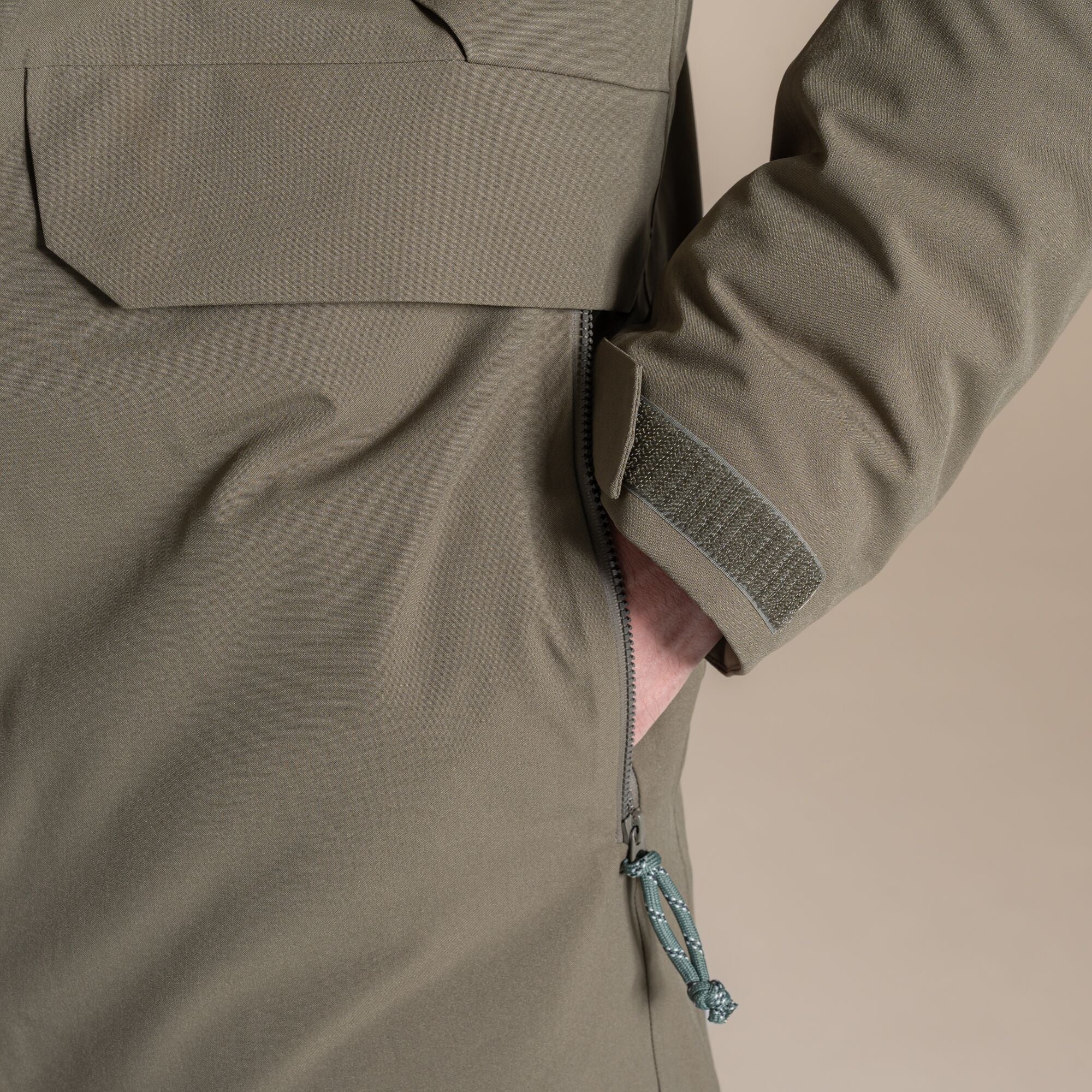 Craghoppers Grisedale Thermal Jacket - Wild Olive Green - Image 4