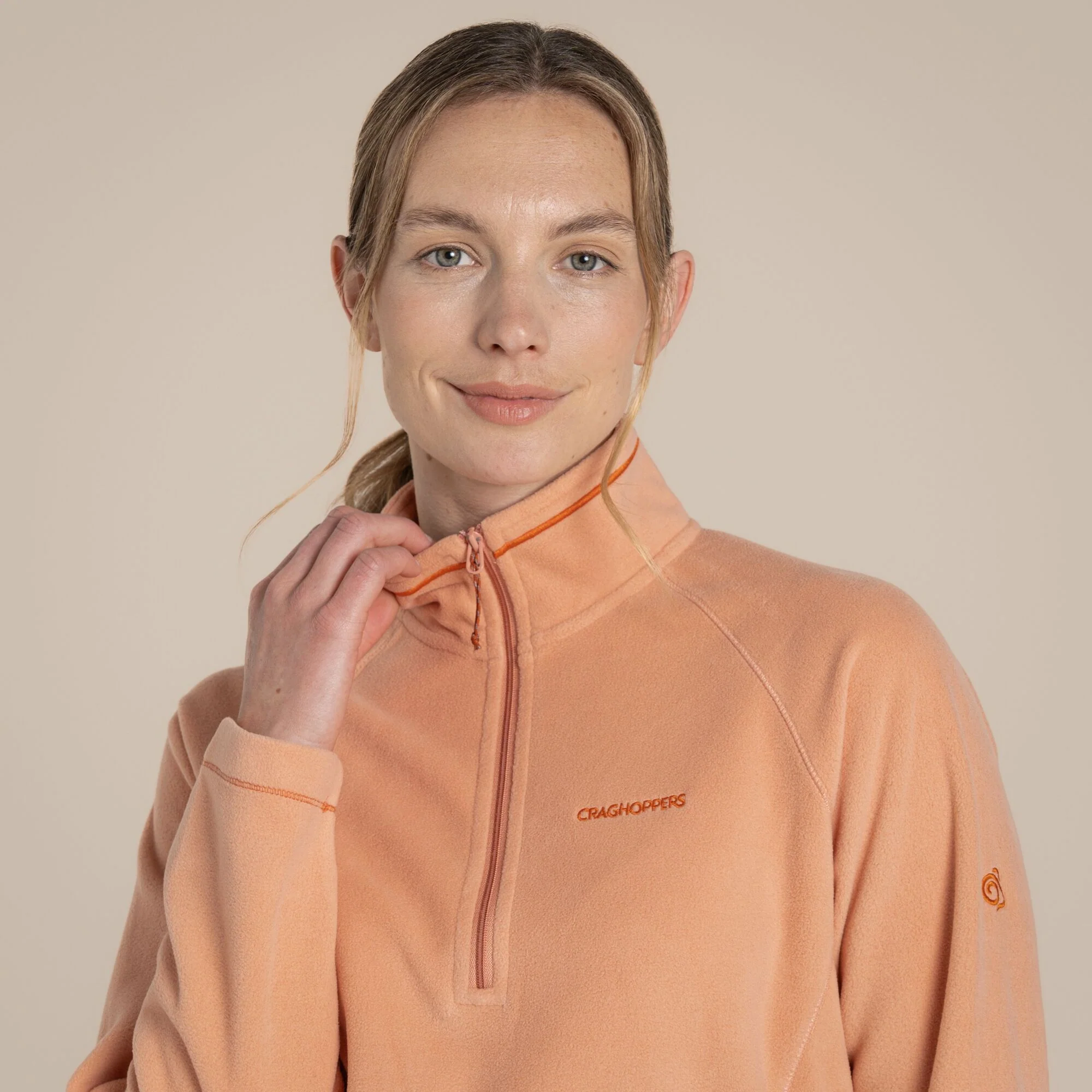 Craghoppers Miska VI Half Zip Fleece - Clay - Image 4