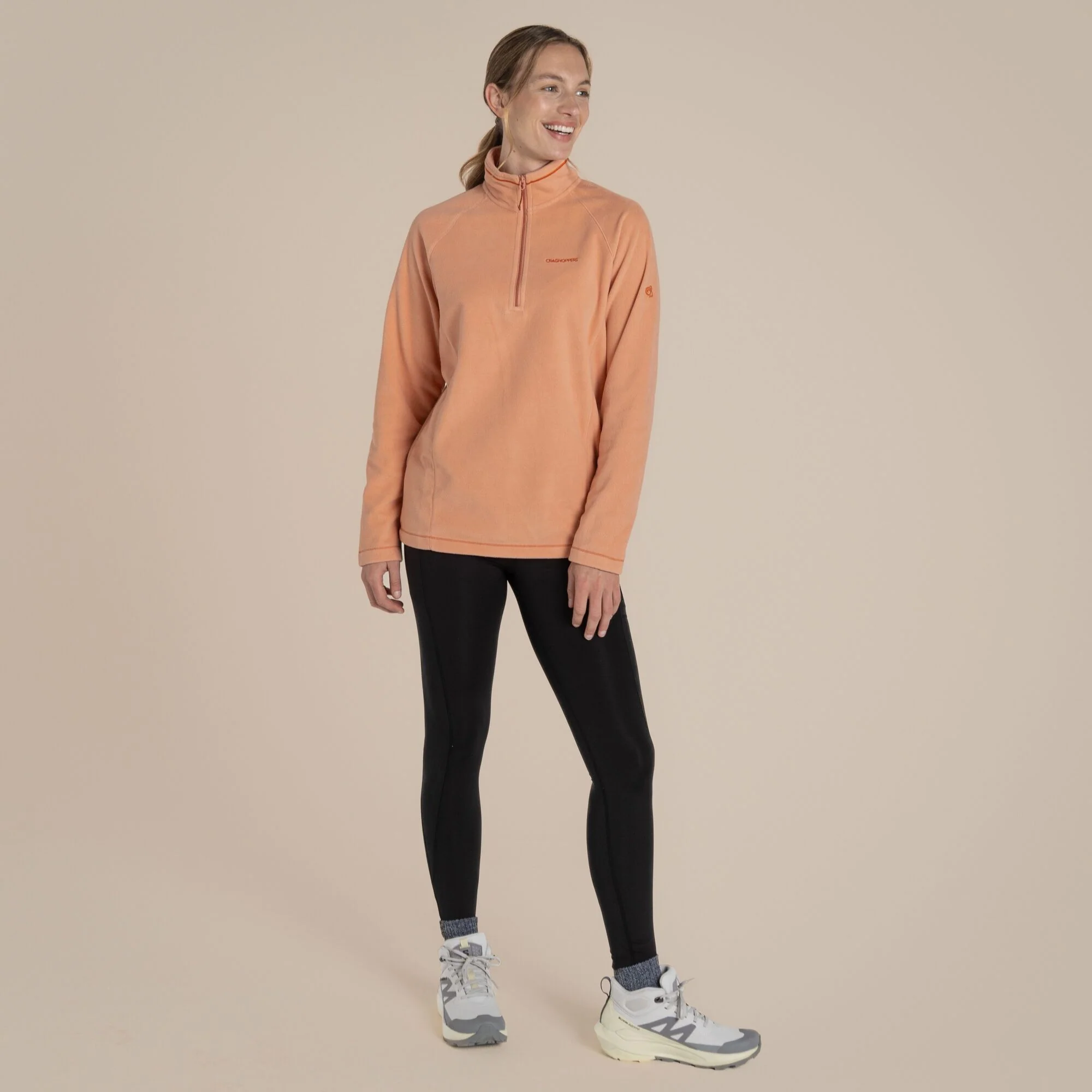 Craghoppers Miska VI Half Zip Fleece - Clay - Image 5