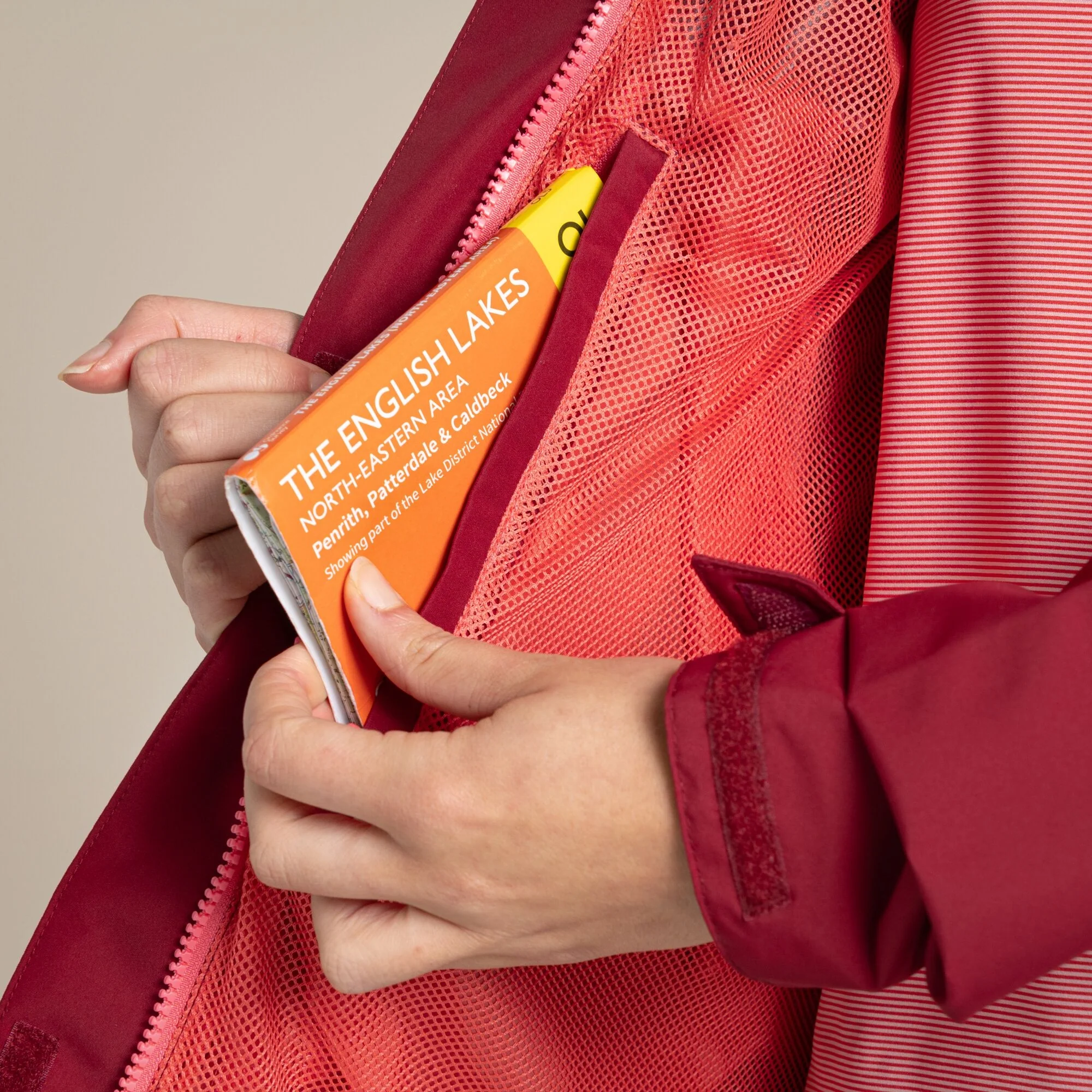 Craghoppers Women's Ossus Waterproof Jacket | Sumac Red - Image 9