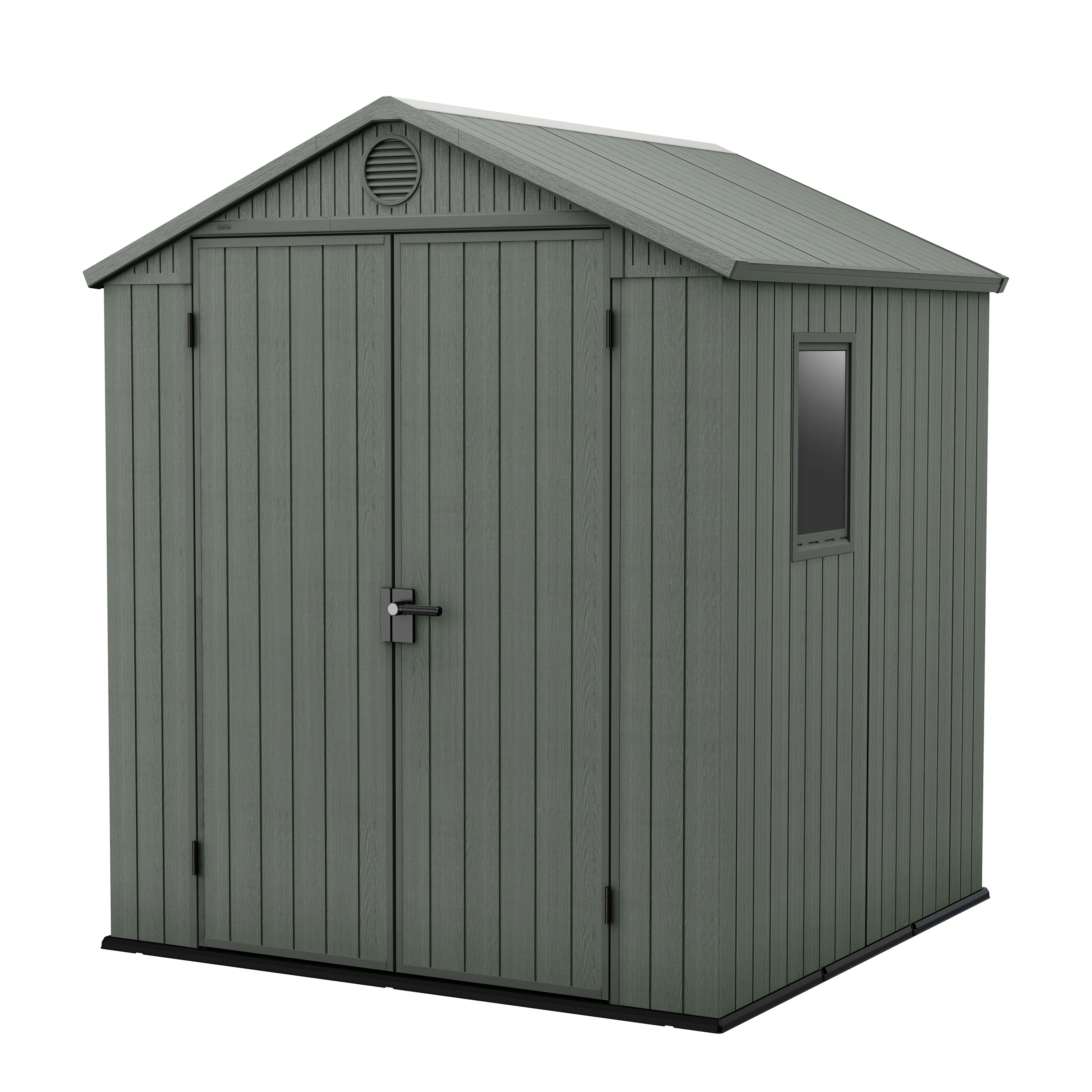Darwin Wood Effect Garden Shed - 6x6ft - Image 2