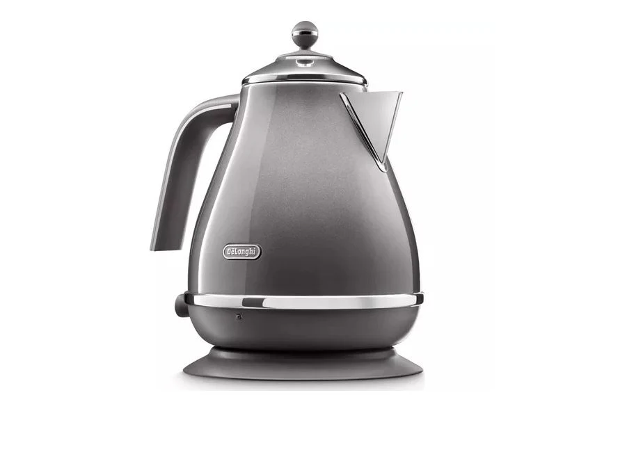 Delonghi Metalics 1.7L 3KW Kettle Grey - Image 2