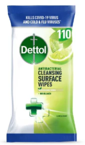 Dettol Antibacterial Surface Wipes (110 Piece)