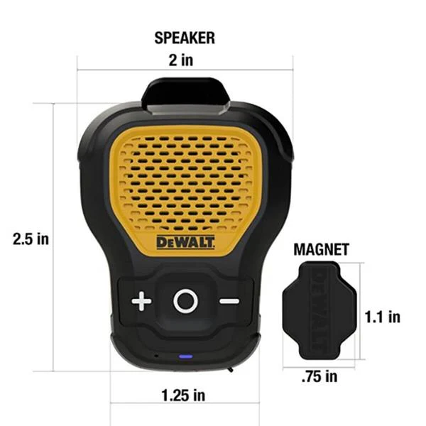 DeWalt Wearable Speaker - Image 4