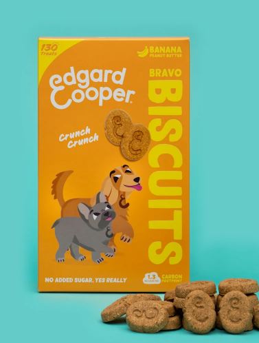 Edgard & Cooper Banan and Peanut Butter Biscuits 400g - Image 2