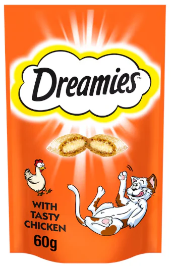 Dreamies Cat Treats 60g with Chicken