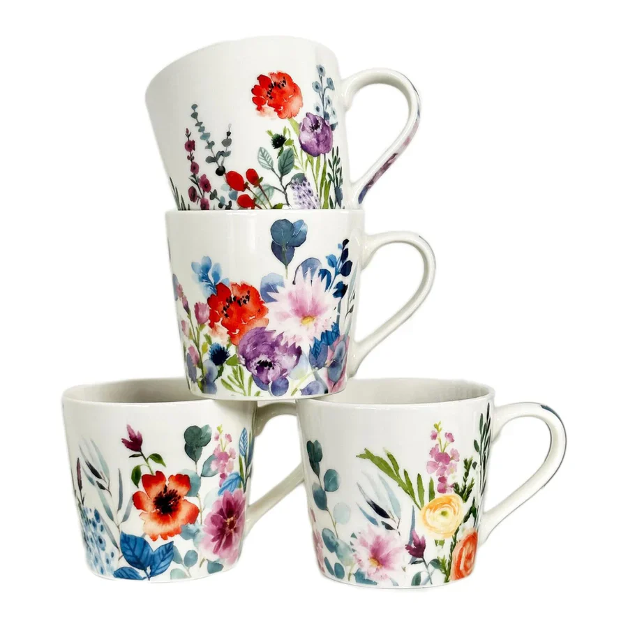 Dunlevy Floral Meadow Mug 14oz - Assorted - Image 5