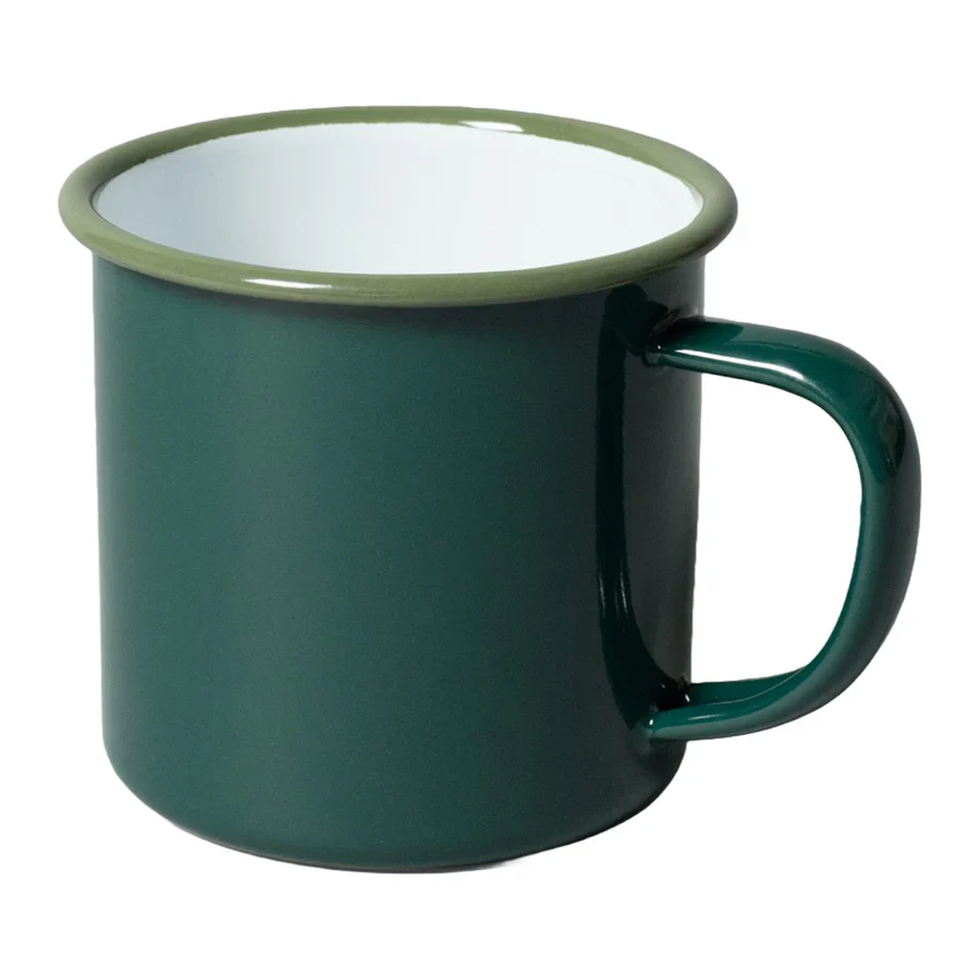 Enamel Mug 8cm - Green