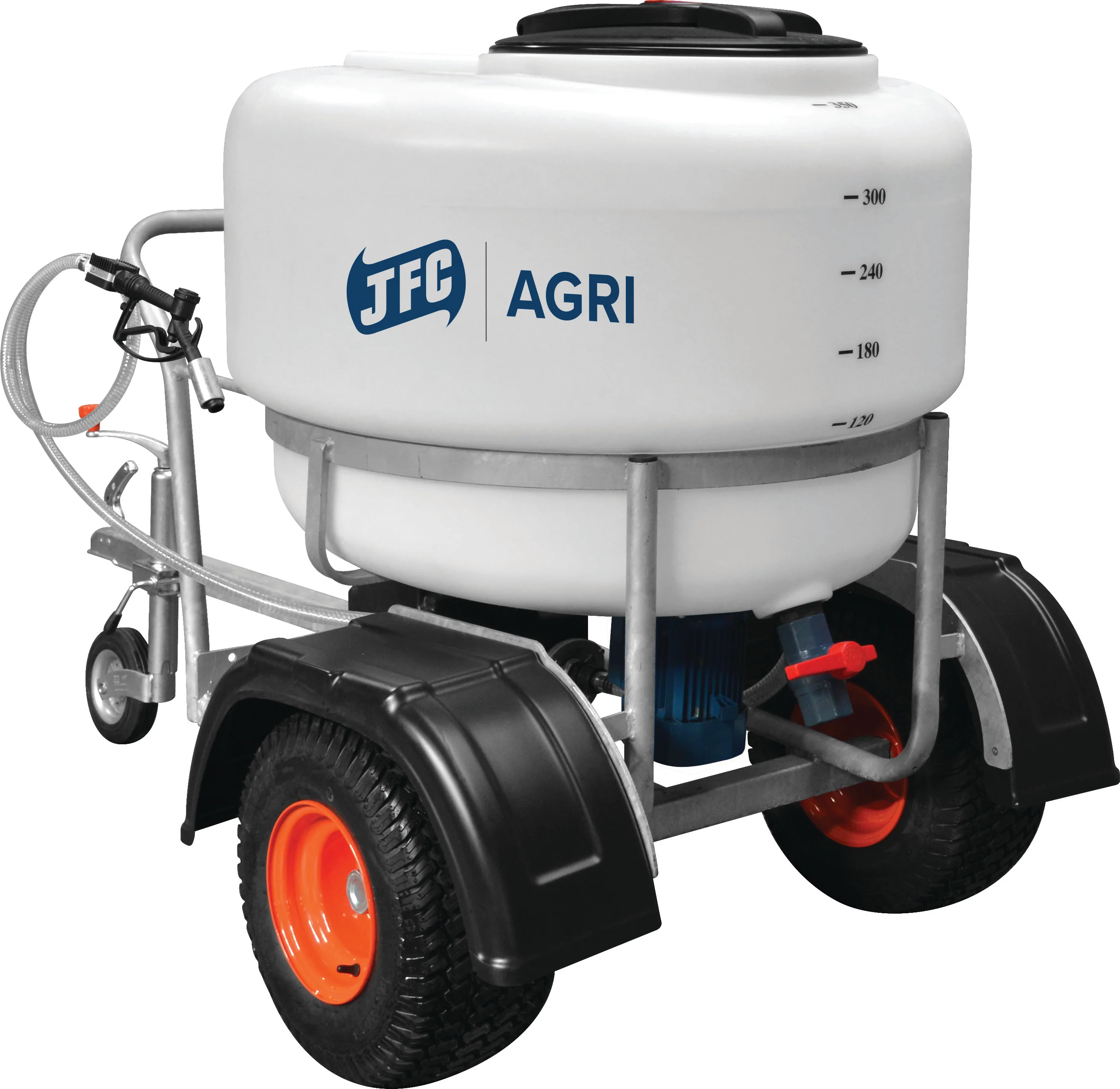340L ATV Milk Kart - 220v Mixer & 12v Pump