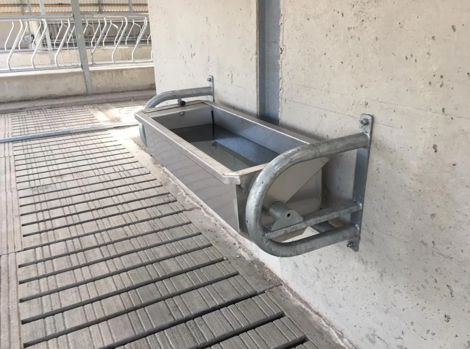 Tip Over Stainless Steel Drinker