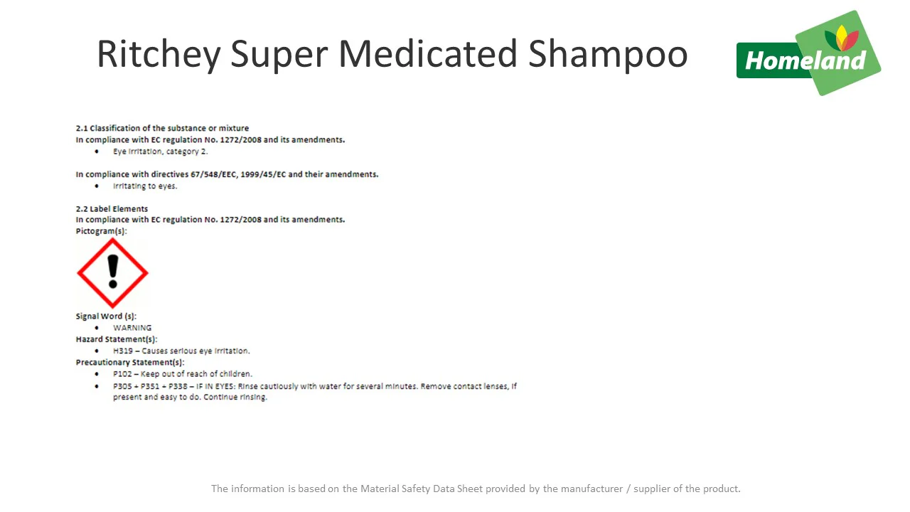 Ritchey Super Medicated Shampoo - Image 2