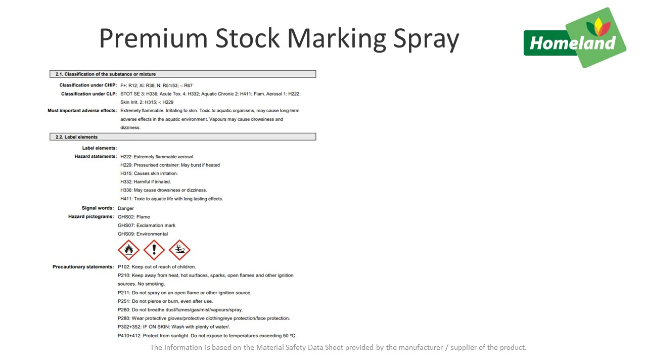 Premium Stock Marking Spray 400ml - Image 8