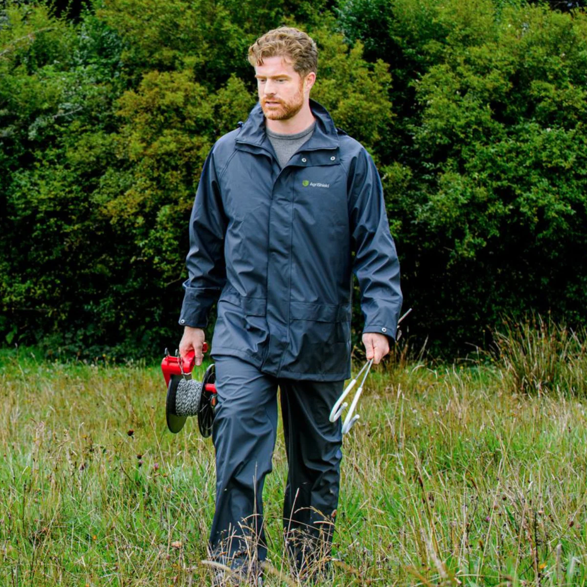 Agrishield Waterproof All Weather Trouser - Navy - Image 4