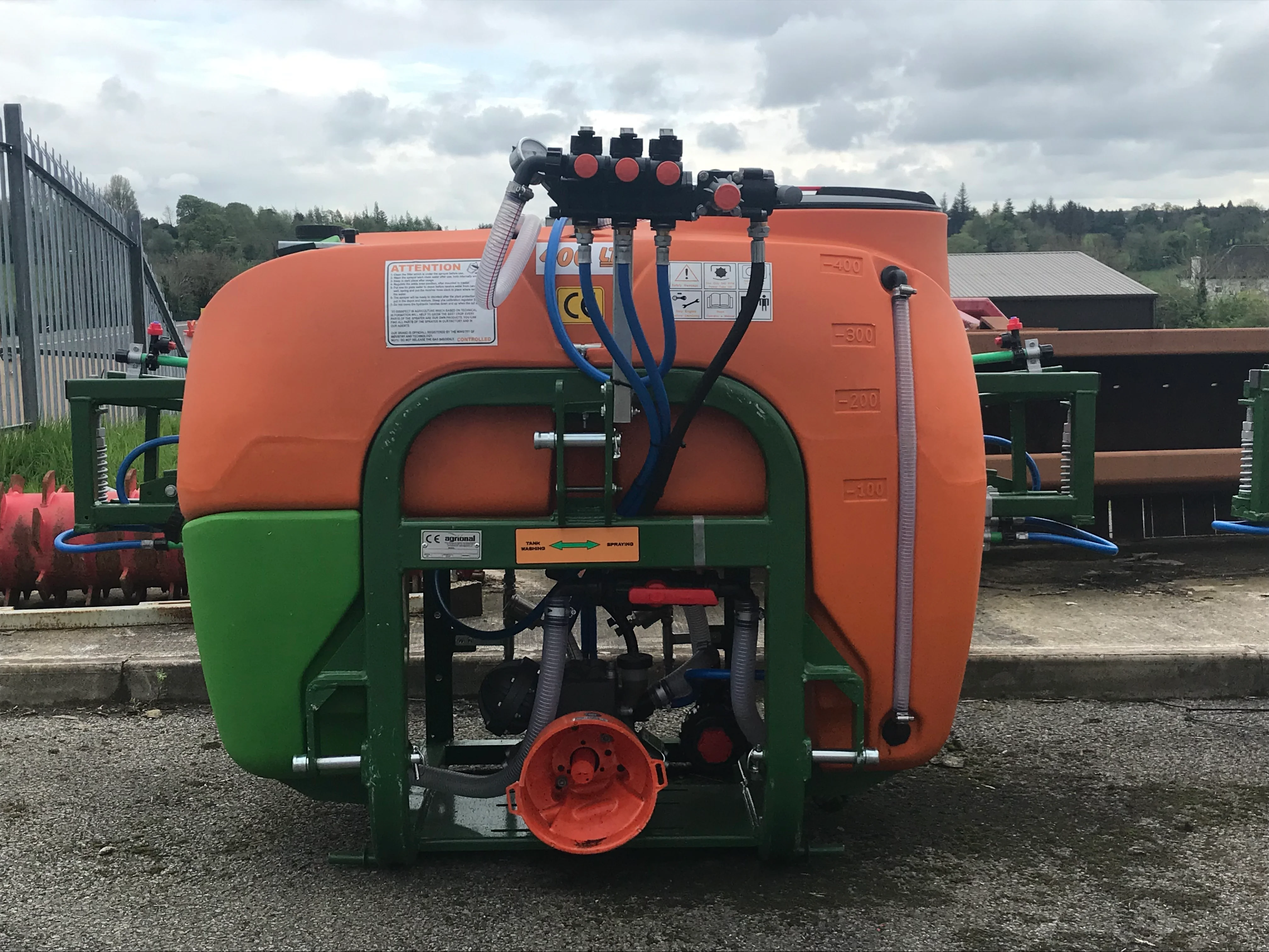 Agrional Sprayer 400L - 8M Boom - Image 4