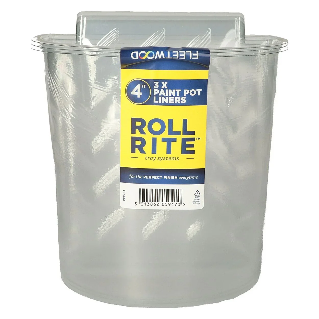 Fleetwood Roll Rite Paint Pot Liners 3Pk 4''