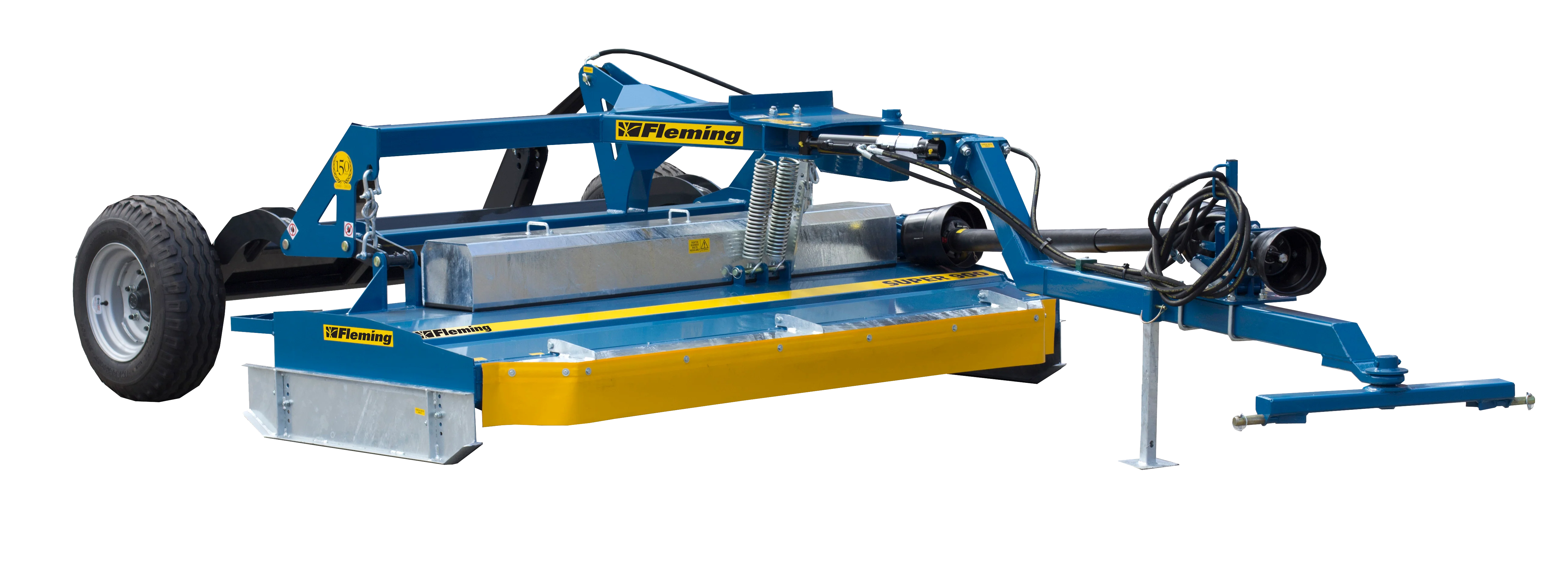 Fleming 9ft Trailed Superfloat Grass Topper - Heavy Duty