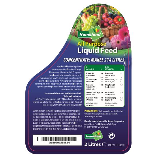 Homeland All Purpose Liquid Feed 2L - Image 4