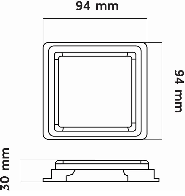 Led 3 Function Sqr Rear Combi Lamp (VS-L93RY) - Image 7