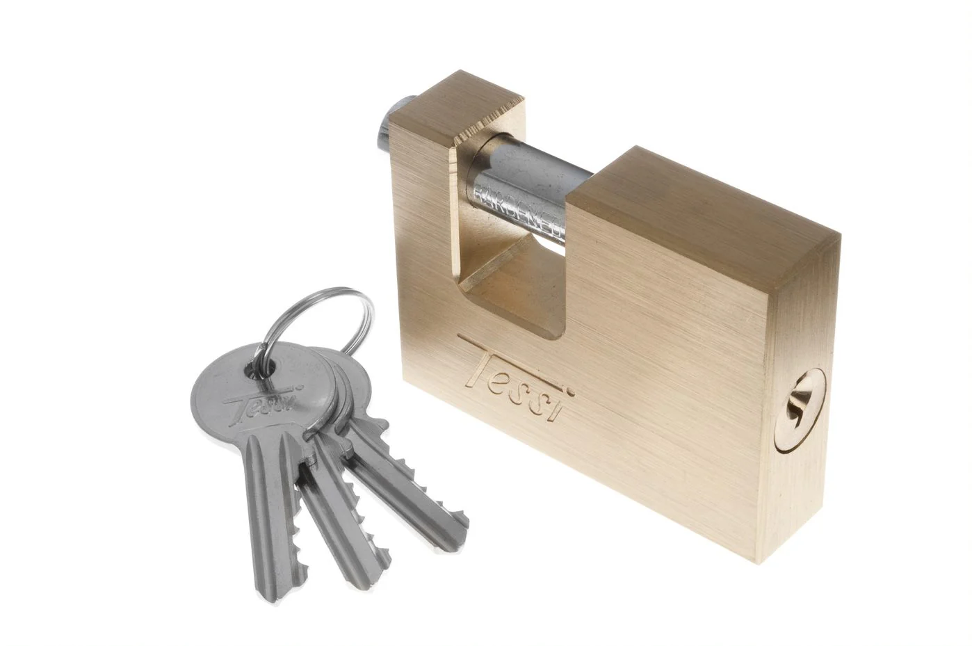 Rectangular Brass Padlock - Image 2