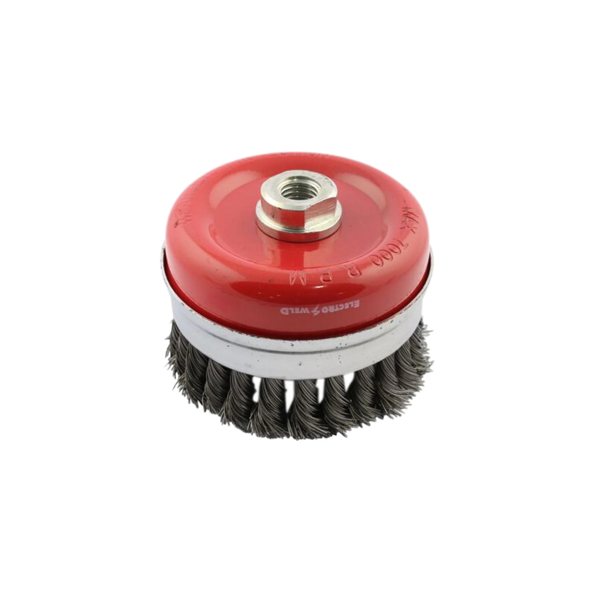 M2 Knotted Cup Wire Brush - Image 2