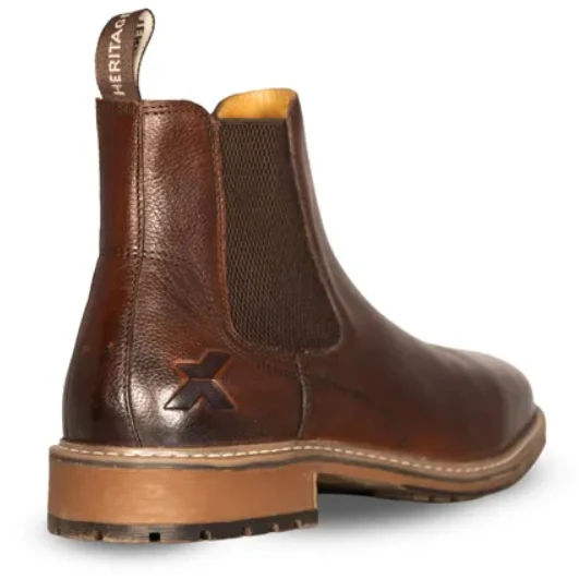 Xpert Heritage Dexter Chelsea Boot Brown - Image 4