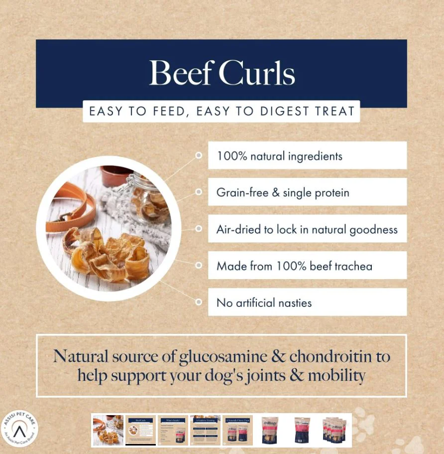 Hollings Beef Curls 100g - Image 3
